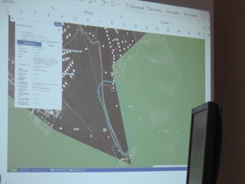 Общественница показала на карте отведенные под застройку части Кумысной поляны