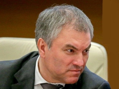 Володин стал восьмым в рейтинге ведущих политиков страны