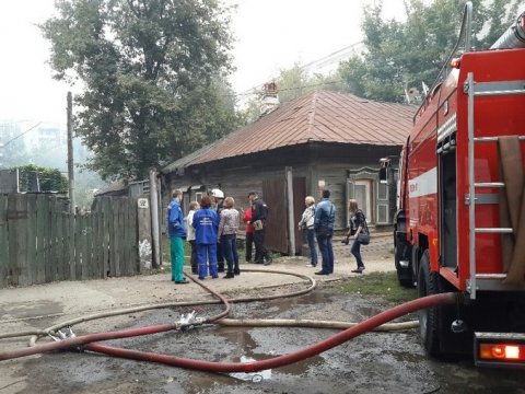 Пожар в Ершове привел к смерти человека