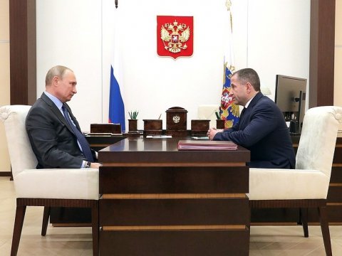 Путин провел рабочую встречу с Бабичем 