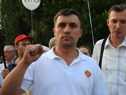 Бондаренко на митинге против пенсионной реформы: «Мирный протест не вечен»