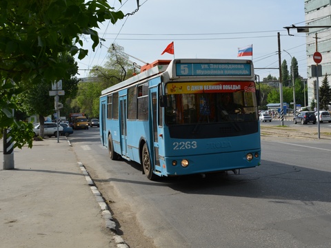 Троллейбусы №5 вновь ходят до Музейной площади