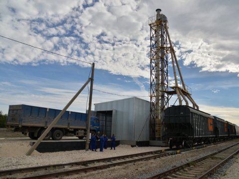 В Пугачевском районе открыли первый из шести зерновых хабов