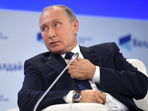 Путин о России в международной политике: «Мы никому не мешаем»