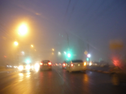 Утром в Правобережье вероятны дожди и туман