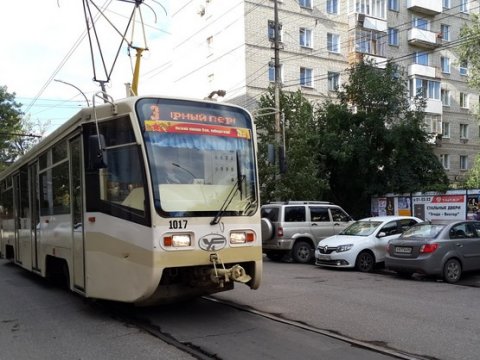 В Саратове встали трамваи четырех маршрутов