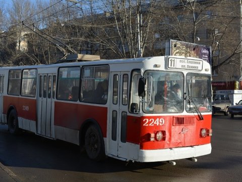 В Ленинском районе два часа не ходят троллейбусы №11