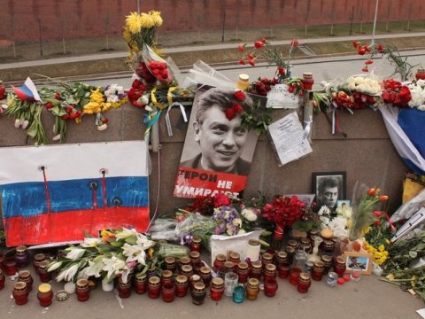 Сквер у посольства РФ в Киеве назовут именем Бориса Немцова