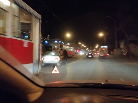 В Саратове ДТП парализовало движение трамваев №11