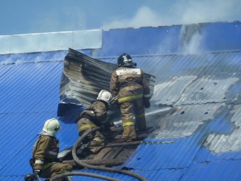 Утренний пожар в Воскресенском унес жизнь мужчины