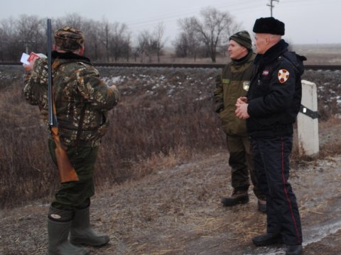 В Саратовской области росгвардейцы изъяли у браконьеров две единицы оружия