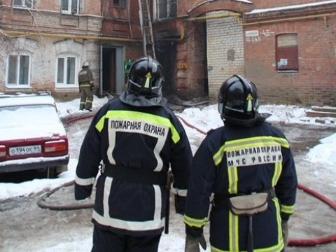 На пожаре в Балашове погиб мужчина