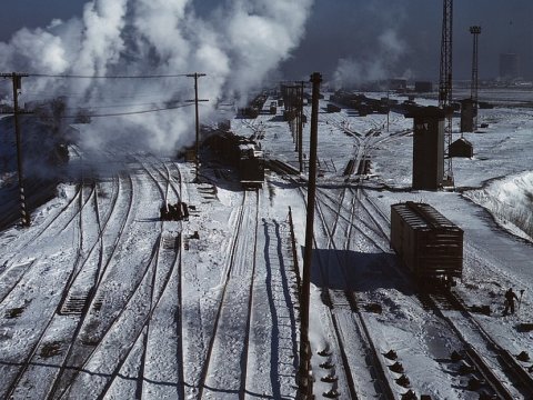 ПривЖД: Снегопад в Саратовской области не повлиял на движение поездов