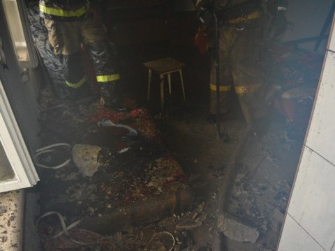 В Балашове на пожаре пострадал пожилой мужчина