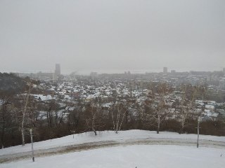 В Саратове ожидается прохладный день со снегом