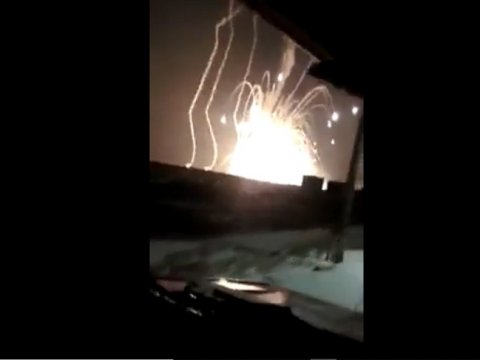 В Астраханской области взорвалась и упала ракета Минобороны