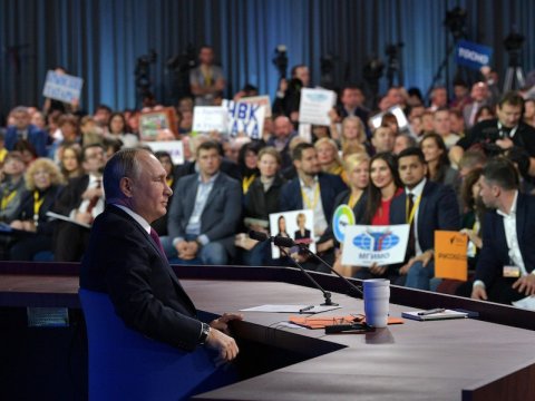Явлинский: Пресс-конференция Путина показала пустоту вместо стратегии развития страны