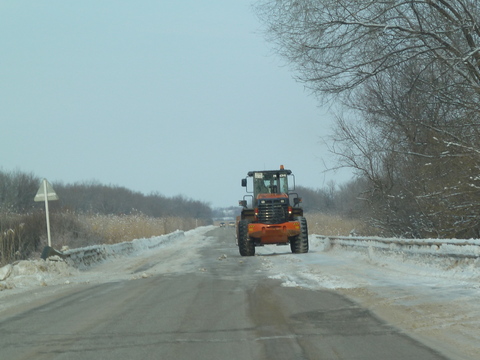 Федеральную трассу в Саратовской области закрыли для грузовиков