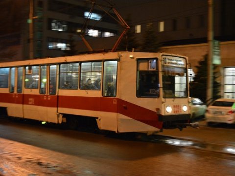 В Саратове прервано движение трамваев трех маршрутов