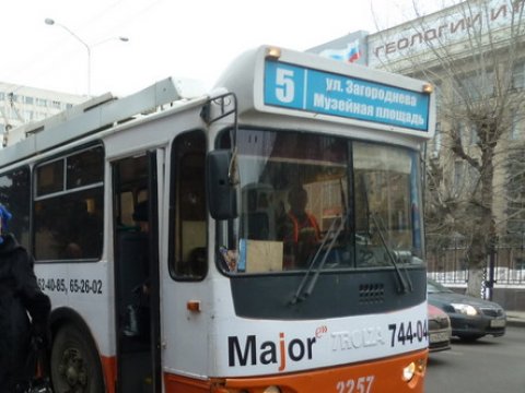 Маршрут троллейбусов №5 в Саратове по-прежнему урезан