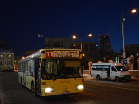 В новогоднюю ночь будут работать 20 саратовских автобусных маршрутов