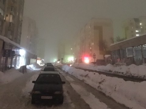 Снегопад. Дорожные инспекторы зарегистрировали в Саратове 95 аварий