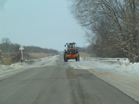 Из-за снегопада в Балашовском районе прекращено движение автобусов