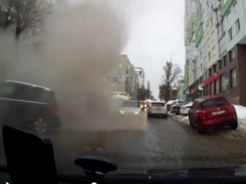 Появилось видео обрушения дома в центре Саратова