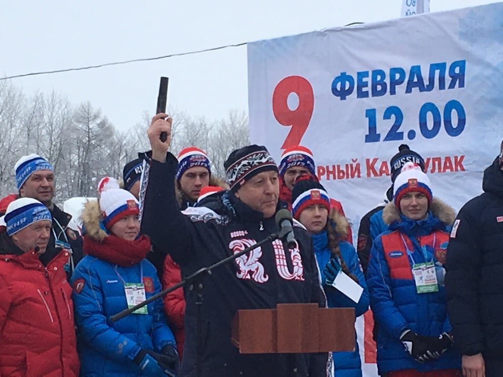 Вип-забеги саратовской «Лыжни России» выиграли олимпиец Улегин и первый замминистра Жуковская