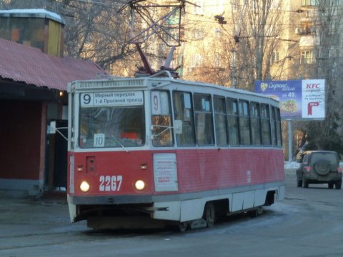 В Саратове прекратилось движение трамвайных маршрутов №9 и №10