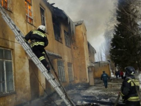 Пожар в церкви Балашова. Двое пожарных доставлены в больницу в тяжелом состоянии