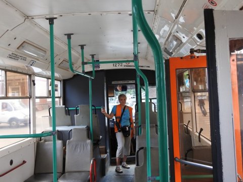 В Саратове на час перестали ходить троллейбусы трех маршрутов