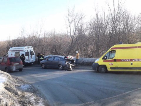 В ДТП у перинатального центра пострадала пятилетняя девочка