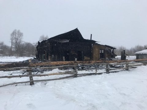 Пожар в Бакурах. Молодой сельчанин погиб и не смог спасти приятеля