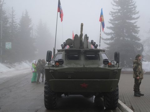 Участники саратовского автобронепробега «Крым наш» проедут через Луганск и Донецк