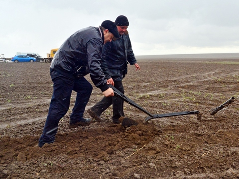 Радаев возмутился урожайностью в Балтайском районе