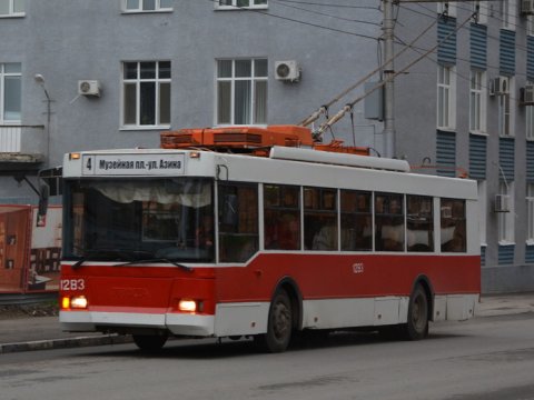Саратовский троллейбус №4 возобновил движение по обычному маршруту