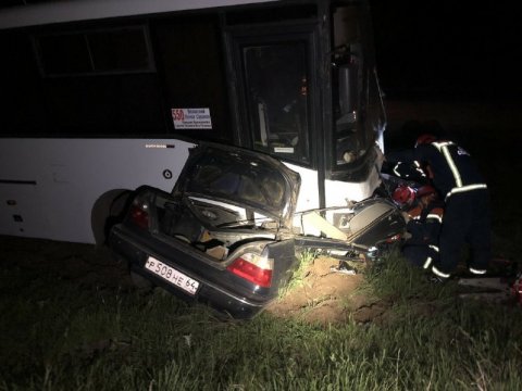 ДТП с волгоградским автобусом под Саратовом. Подробности