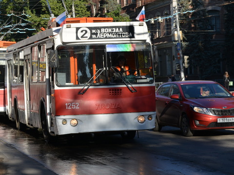 В Саратове встали троллейбусы маршрута №2