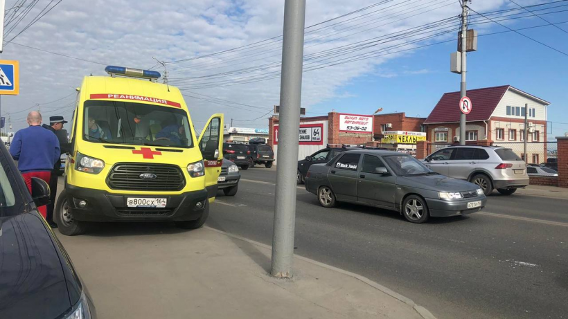 У аэропорта водитель десятки сбил пешехода