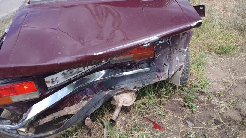 Под Балаковом в ДТП с иномаркой пострадала пенсионерка