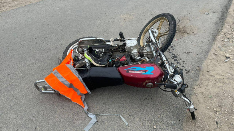 В Саратове 15-летний мотоциклист пострадал после столкновения с машиной