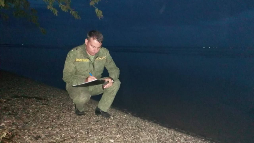 Сторож дач Элита Луганское нашел труп в Волге под Саратовом