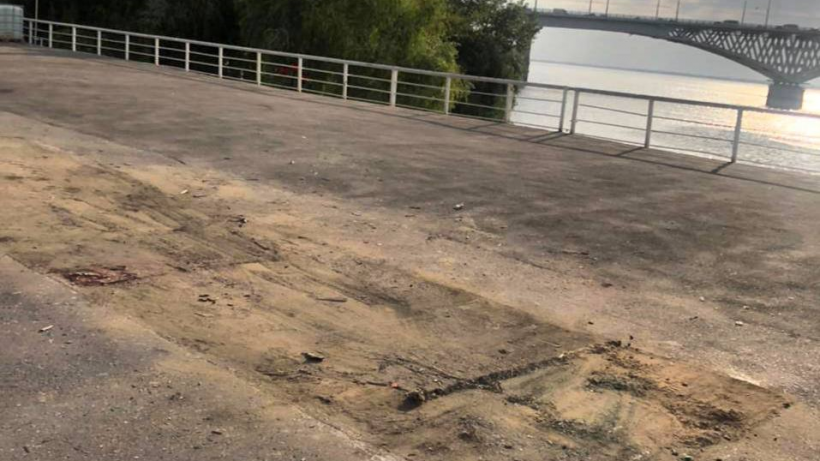 На саратовской набережной убрали арт-объект Я дома