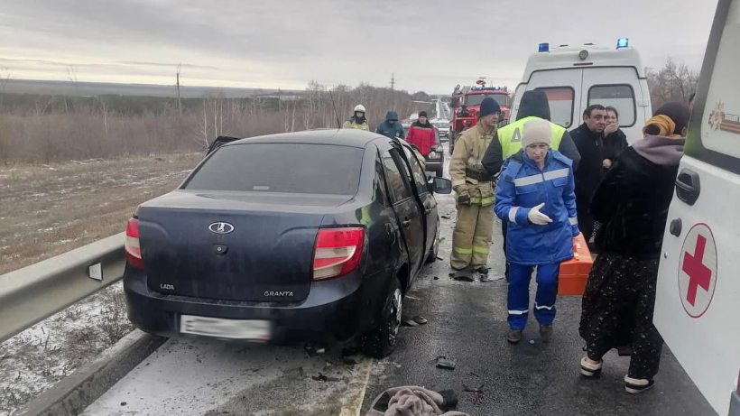 Полиция привела подробности страшной массовой автокатастрофы под Саратовом