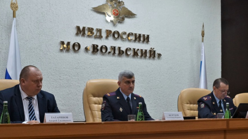 Замначальника вольской полиции возглавил отдел