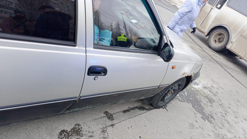 Нексия сбила пешехода на Московском шоссе в Саратове