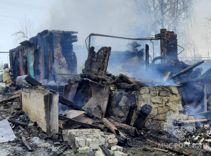 В полностью сгоревшем доме под Турками погибла женщина