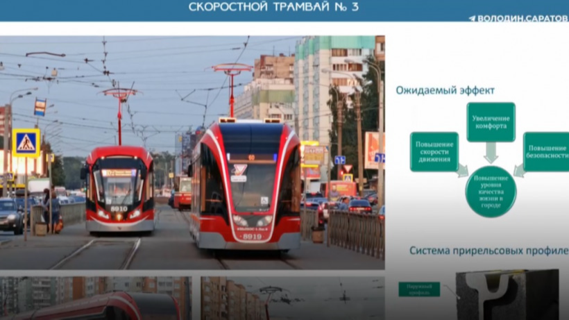 Власти анонсировали расширенное совещание по строительству скоростного трамвая в Саратове