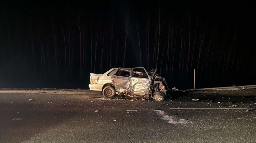 В аварии под Петровском погиб водитель пятнадцатой